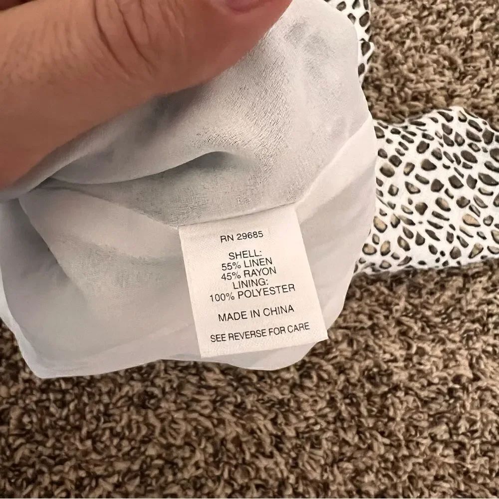 Pendleton Linen Blend Animal Print Jacket - Picture 5 of 6